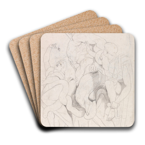 Laocoon by George Romney Art Drink Coaster set