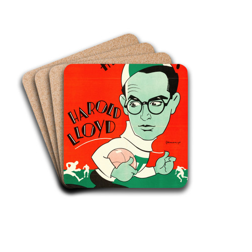 The Freshman by Eric Rohman Drink Coasters - set of 4 The Freshman by Eric Rohman Drink Coasters - set of 4