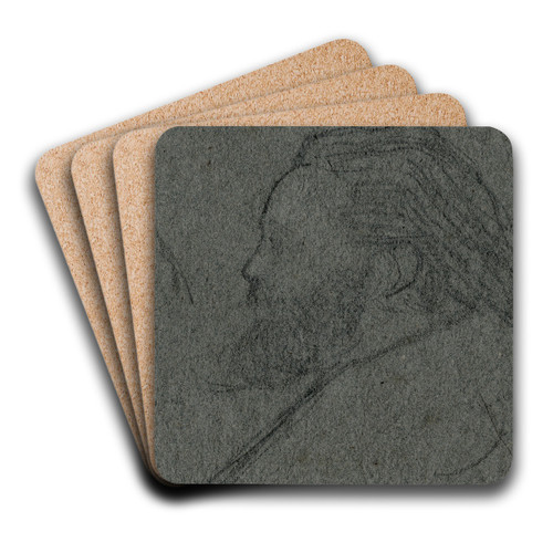 Jacob Maris by Matthijs Maris Art Drink Coaster set