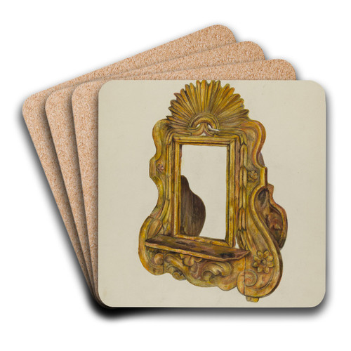 Stand for Missal by Gerald Transpota Art Drink Coaster set