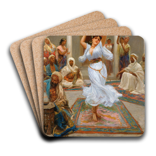 The Dance by Fabio Fabbi Art Drink Coaster set The Dance by Fabio Fabbi Art Drink Coaster set