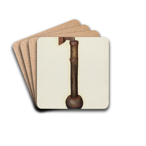 Turpentine Hack by Fred Hassebrock Drink Coasters - set of 4 Turpentine Hack by Fred Hassebrock Drink Coasters - set of 4