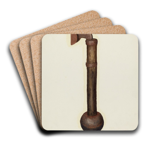 Turpentine Hack by Fred Hassebrock Art Drink Coaster set Turpentine Hack by Fred Hassebrock Art Drink Coaster set