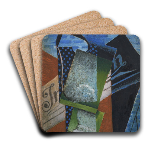 Abstraction by Juan Gris Art Drink Coaster set