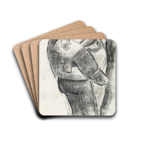 De omhelsing by Leo Gestel Drink Coasters - set of 4