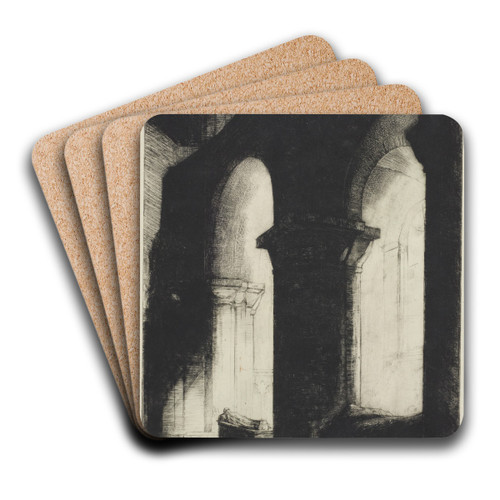 Winchester Cathedral by David Young Cameron Art Drink Coaster set