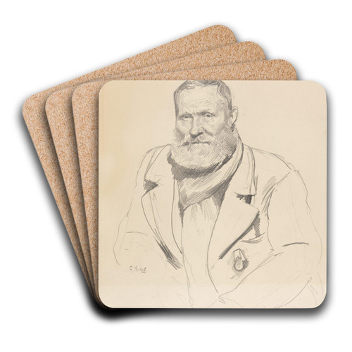 Los Karlsen by Christian Krohg Art Drink Coaster set Los Karlsen by Christian Krohg Art Drink Coaster set