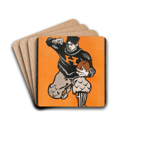 Collier's, Sporting Number, Volume XXVIII by Edward Penfield Drink Coasters - set of 4 Collier's, Sporting Number, Volume XXVIII by Edward Penfield Drink Coasters - set of 4
