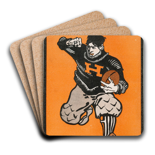 Collier's, Sporting Number, Volume XXVIII by Edward Penfield Art Drink Coaster set Collier's, Sporting Number, Volume XXVIII by Edward Penfield Art Drink Coaster set