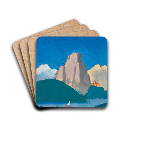 Ohne Titel (sterreich) by Karl Wiener Drink Coasters - set of 4