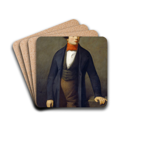 Leconte de Lisle by Jean-Franois Millet Drink Coasters - set of 4