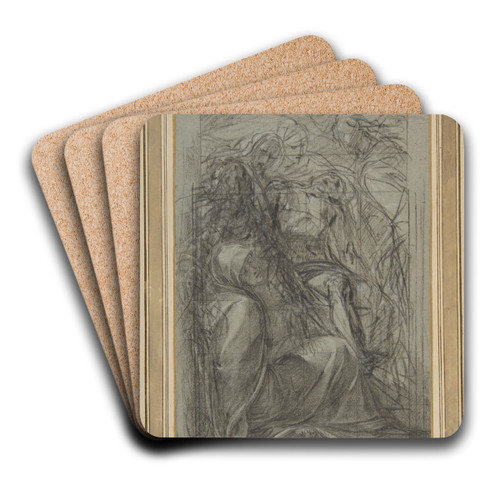 Study for the Piet by Giulio Cesare Procaccini Art Drink Coaster set