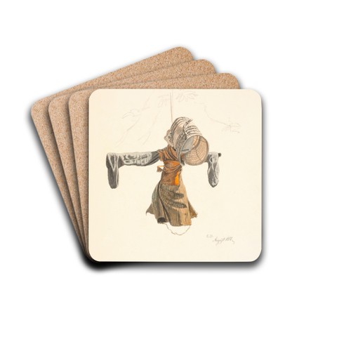 Et fugleskrmsel by Christen Dalsgaard Drink Coasters - set of 4
