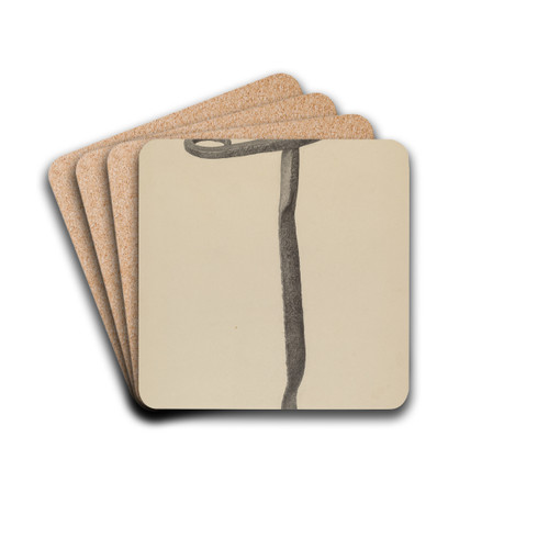 Latch for Double Swing Gate by Maurice Van Felix Drink Coasters - set of 4