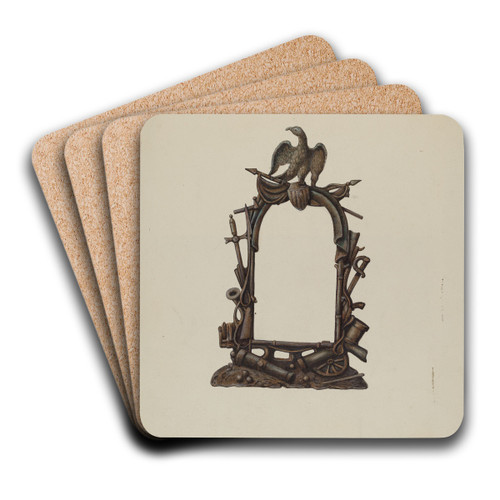 Picture Frame by Robert W.R. Taylor Art Drink Coaster set