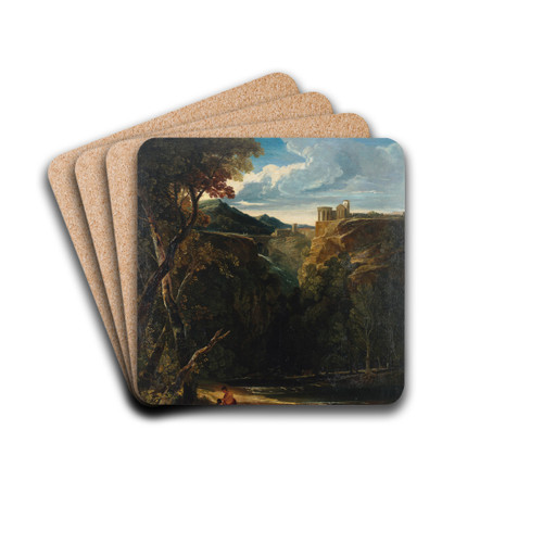 Tivoli by William James Mller Drink Coasters - set of 4