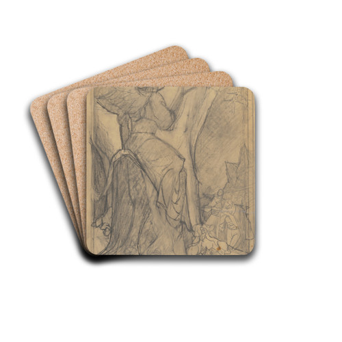 Anjel by Jn Novk Drink Coasters - set of 4 Anjel by Jn Novk Drink Coasters - set of 4