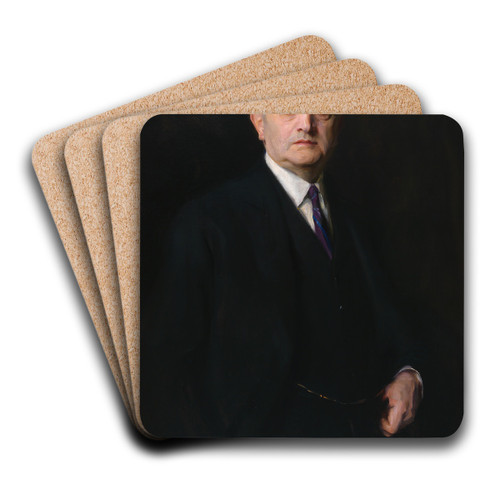 Adolph Simon Ochs by Philip Alexius de Lszl Art Drink Coaster set