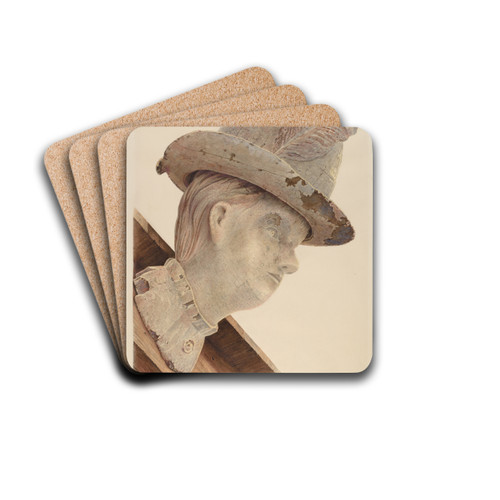 Figurehead by Alfred Walbeck Drink Coasters - set of 4 Figurehead by Alfred Walbeck Drink Coasters - set of 4
