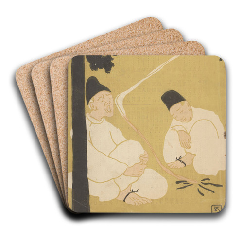 November 1909 by Hashiguchi Goy Art Drink Coaster set