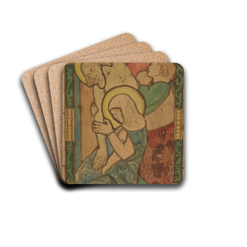 Zdjcie z krzya by Stanisaw Wyspiaski Drink Coasters - set of 4