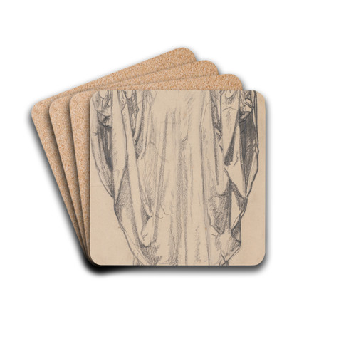 Costume Study by Henri Lehmann Drink Coasters - set of 4