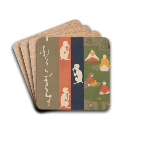 Kleine koekoek by Hashiguchi Goy Drink Coasters - set of 4