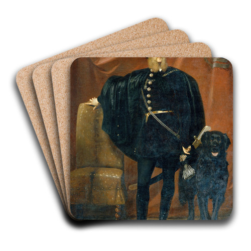 Jnos Graf Plffy ab Erdd (18291908) by Karl Theodor von Piloty Art Drink Coaster set