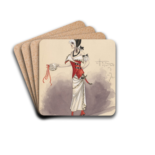 Untitled by Will R. Barnes Art Drink Coaster set Untitled by Will R. Barnes Art Drink Coaster set