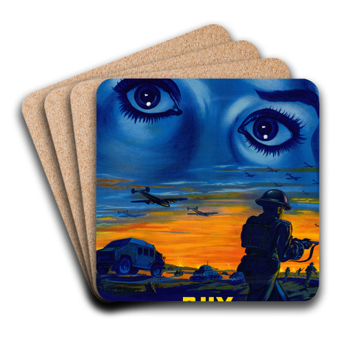 Buy Victory Bonds by G. K. Odell Art Drink Coaster set