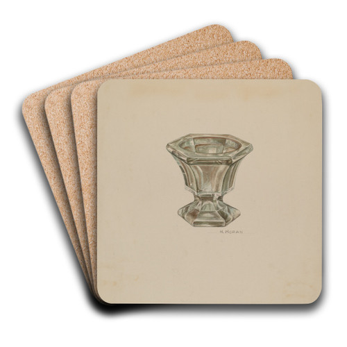Salt Dip by Henry Moran Art Drink Coaster set