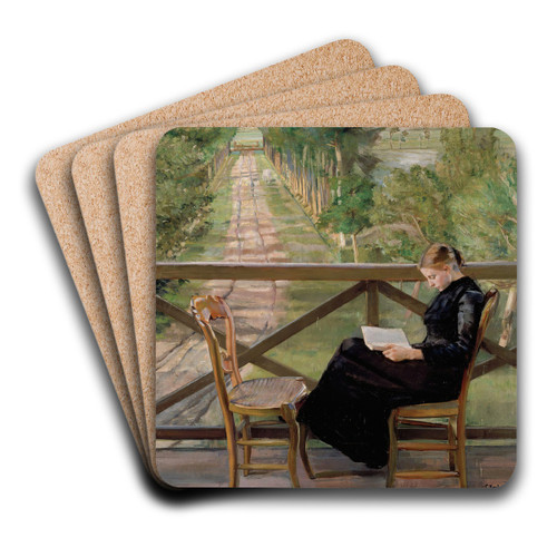 Villa Britannia, Belgium by Christian Krohg Art Drink Coaster set