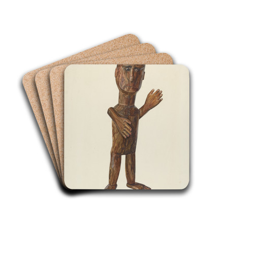 Figure by Stanley Mazur Drink Coasters - set of 4