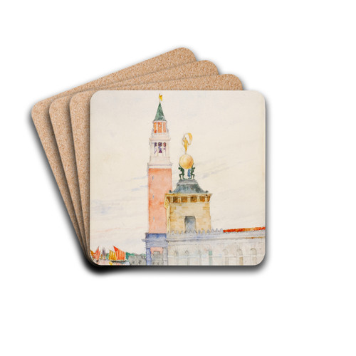 Venice by Cass Gilbert Drink Coasters - set of 4
