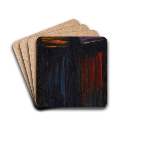 Meditation N. 33 by Alexej von Jawlensky Drink Coasters - set of 4
