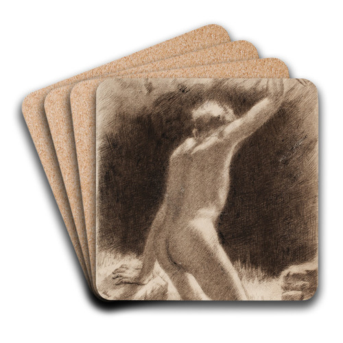 Valontuoja by Torsten Wasastjerna Art Drink Coaster set