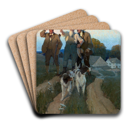 OverYonder by N. C. Wyeth Art Drink Coaster set