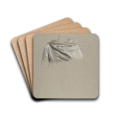 Drapery Study for Soldier by Isidore Pils Drink Coasters - set of 4 Drapery Study for Soldier by Isidore Pils Drink Coasters - set of 4