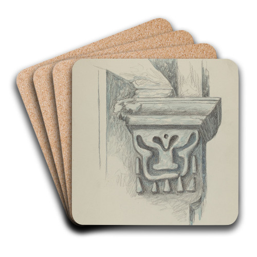 Architectural Detail by Harry Mann Waddell Art Drink Coaster set Architectural Detail by Harry Mann Waddell Art Drink Coaster set