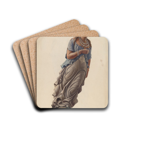 Figurehead by American 20th Century Drink Coasters - set of 4