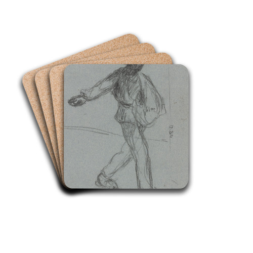 The Sower by Jean-Franois Millet Drink Coasters - set of 4