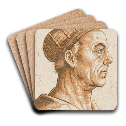 Bildnis Jakob Fugger by Hans Burgkmair The Elder Art Drink Coaster set Bildnis Jakob Fugger by Hans Burgkmair The Elder Art Drink Coaster set