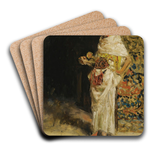 The harem guard by Jos Villegas Cordero Art Drink Coaster set