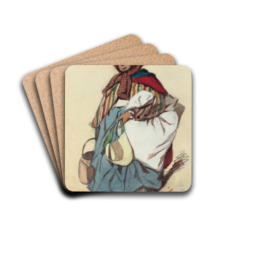 Artois by Henry Bonaventure Monnier Drink Coasters - set of 4