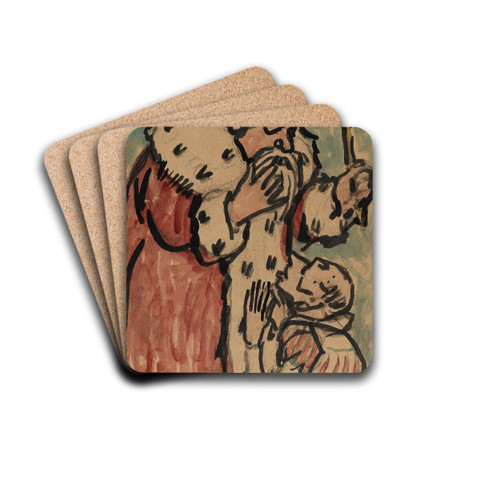 Knig by Christian Rohlfs Drink Coasters - set of 4