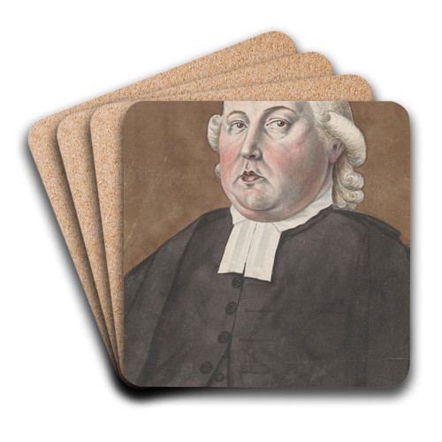 Portret van Per Johan Wimermark by Jan Brandes Art Drink Coaster set