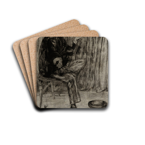 Arthur Haden by James Abbott McNeill Whistler Drink Coasters - set of 4