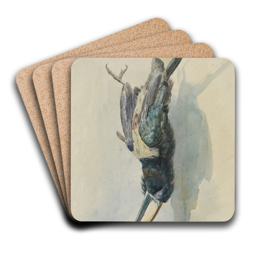 Studie eines Tukans (Pfefferfresser) by Ferdinand Keller Art Drink Coaster set