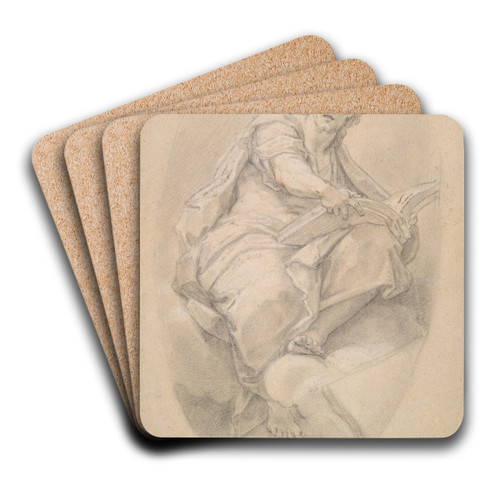 Isaiah by Benedetto Luti Art Drink Coaster set