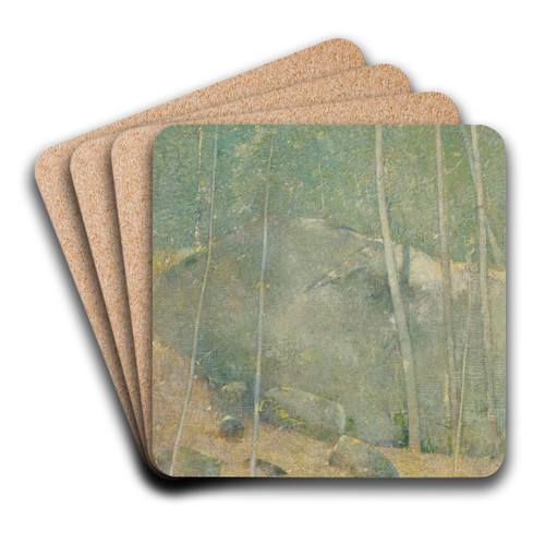 In The Maine Woods by Emil Carlsen Art Drink Coaster set